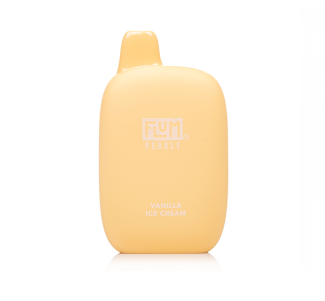 FLUM PEBBLE VANILLA ICE CREAM 6000 PUFFS