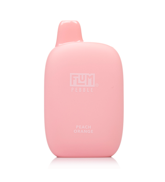 FLUM PEBBLE PEACH ORANGE 6000 PUFFS