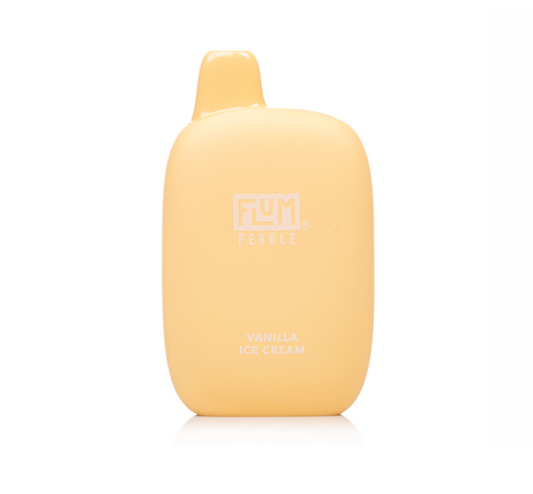 FLUM PEBBLE VANILLA ICE CREAM 6000 PUFFS